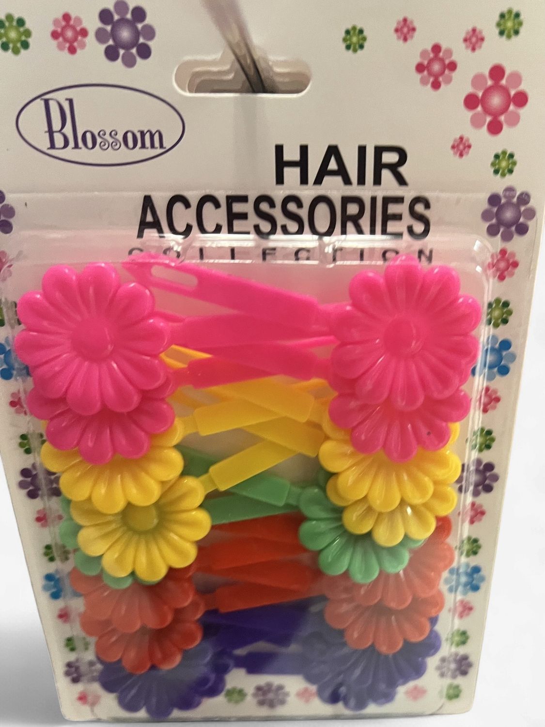 Blossom Hair Barrettes [Assorted Colors]