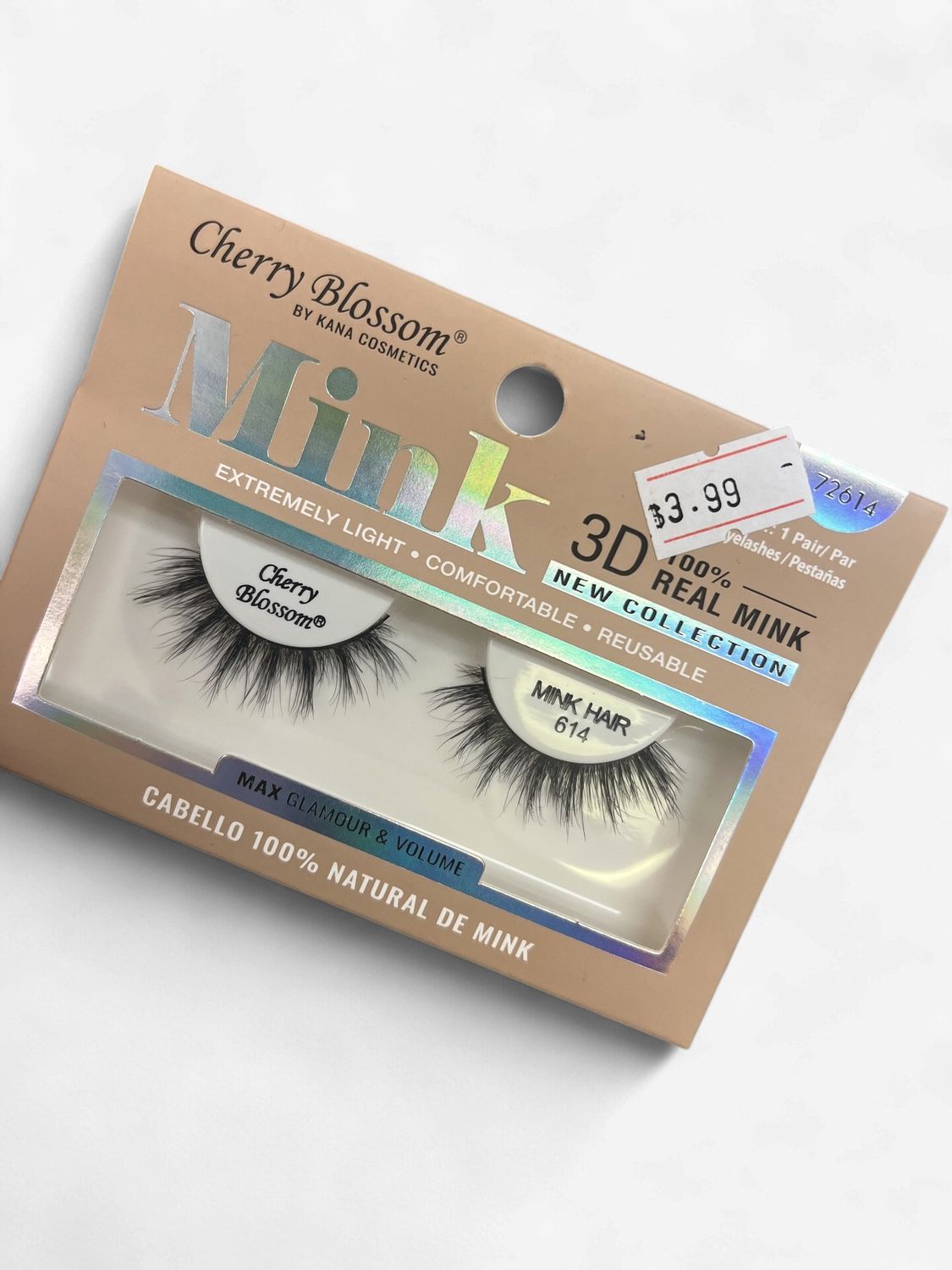 Cherry Blossom 3D 100% Mink Lashes
