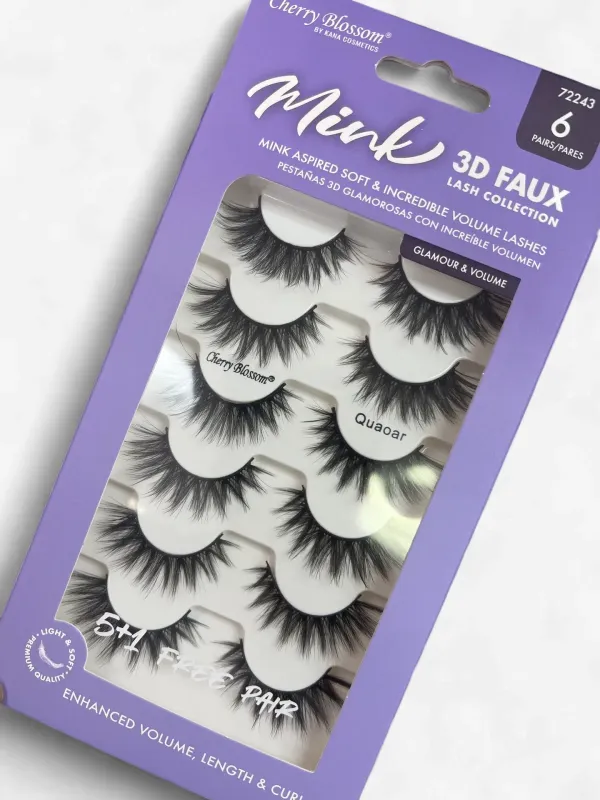 Mink 3D Faux Lash Collection [6pk]