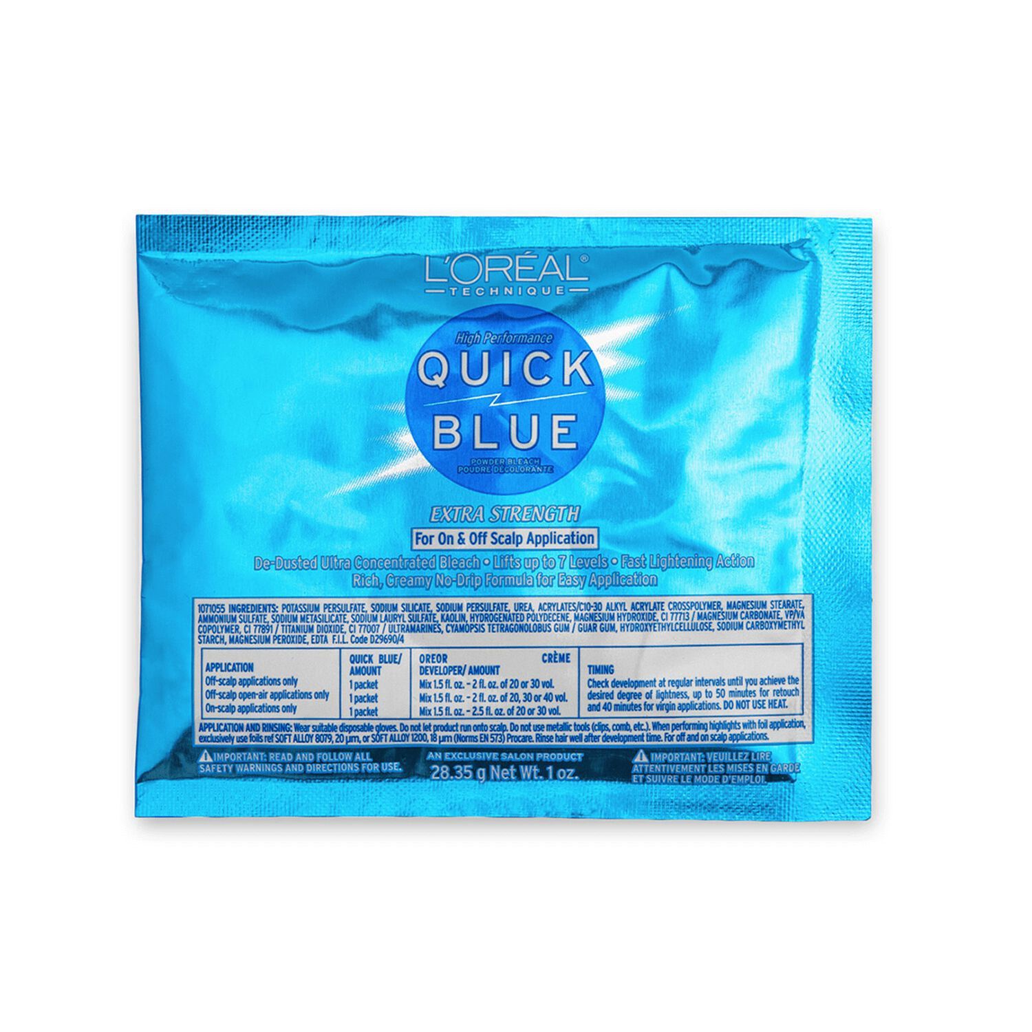 Loreal Quick Blue Powder Bleach [Extra Strength]