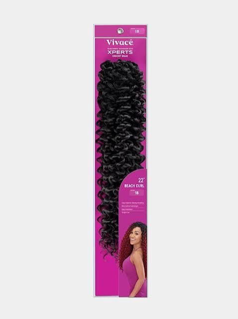 Vivace Crochet Braid Beach Curl 12" [2T1B/BG]