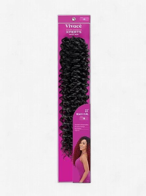 Vivace Crochet Braid Beach Curl 12" [2]