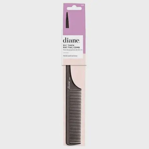 Diane 9 3/4in Thick Rat Tail Comb