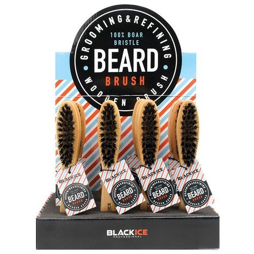 Black Ice Beard Brush