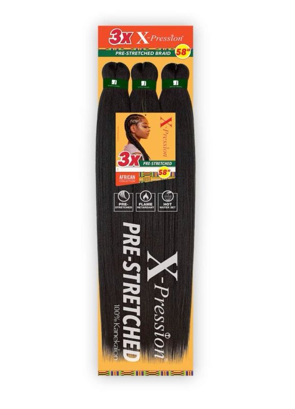 3X Xpression Braiding Hair 58" [Purple]