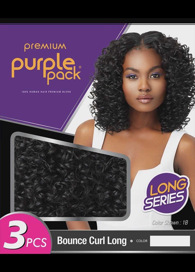 Purple Pack Human Hair Bounce Curl [Long Series]