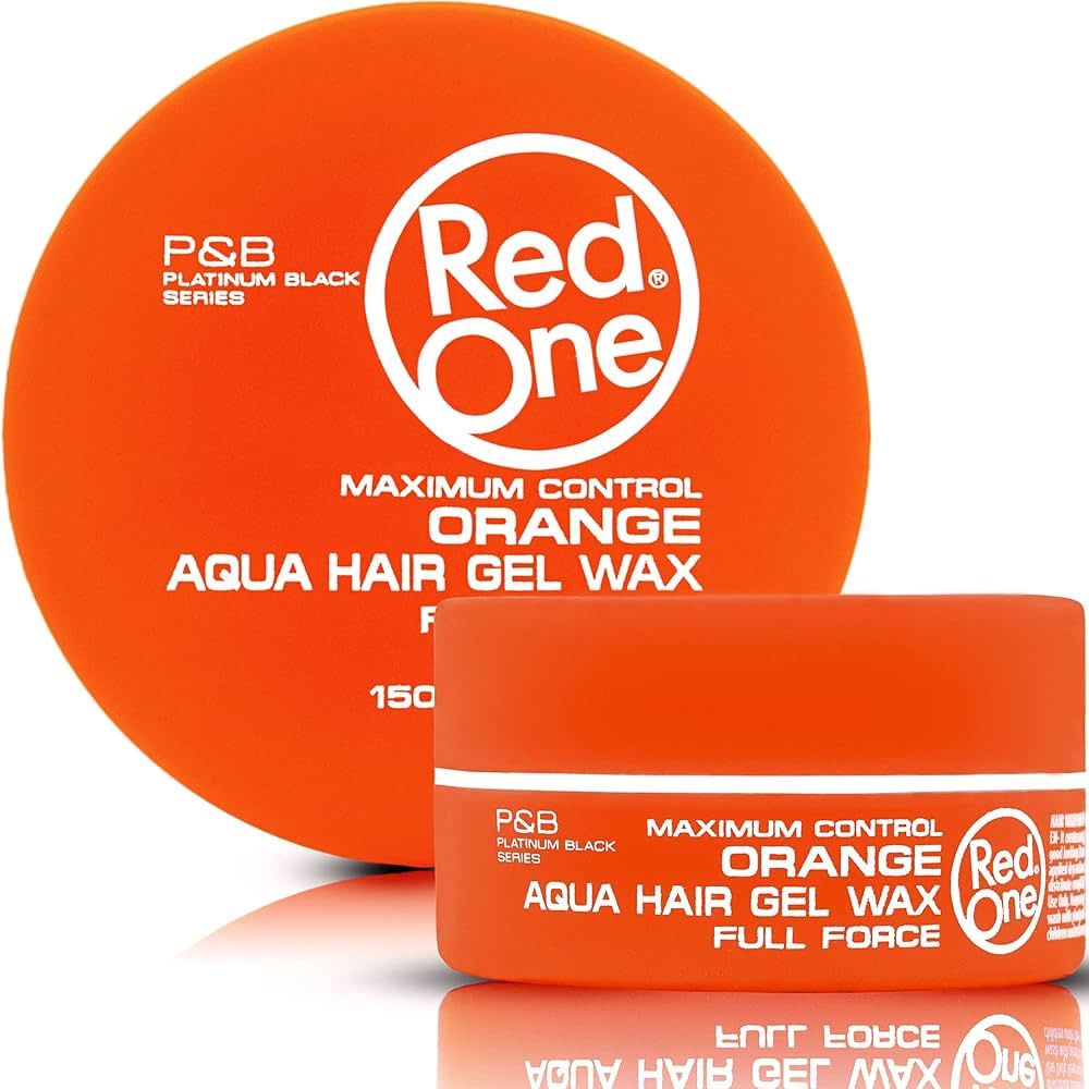 Red One Hair Gel Wax, Color: Orange