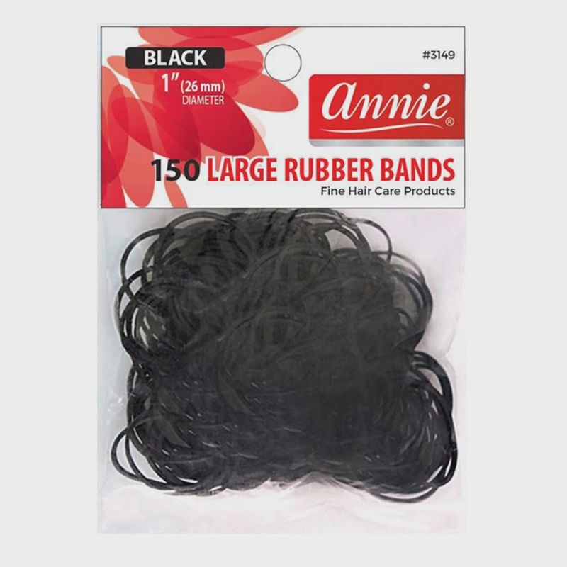 Annie Large Rubberbands [Black]
