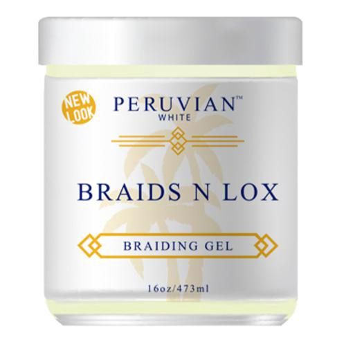 Peruvian White Braids N Lox Braiding Gel