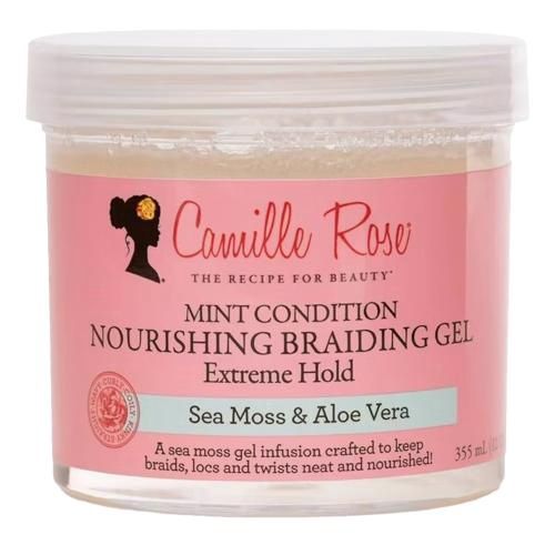 Camille Rose Mint Condition Nourishing Braiding Gel Extreme Hold 12oz