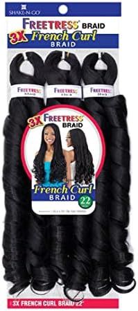 Freetress 3X French Curl Braid 22"