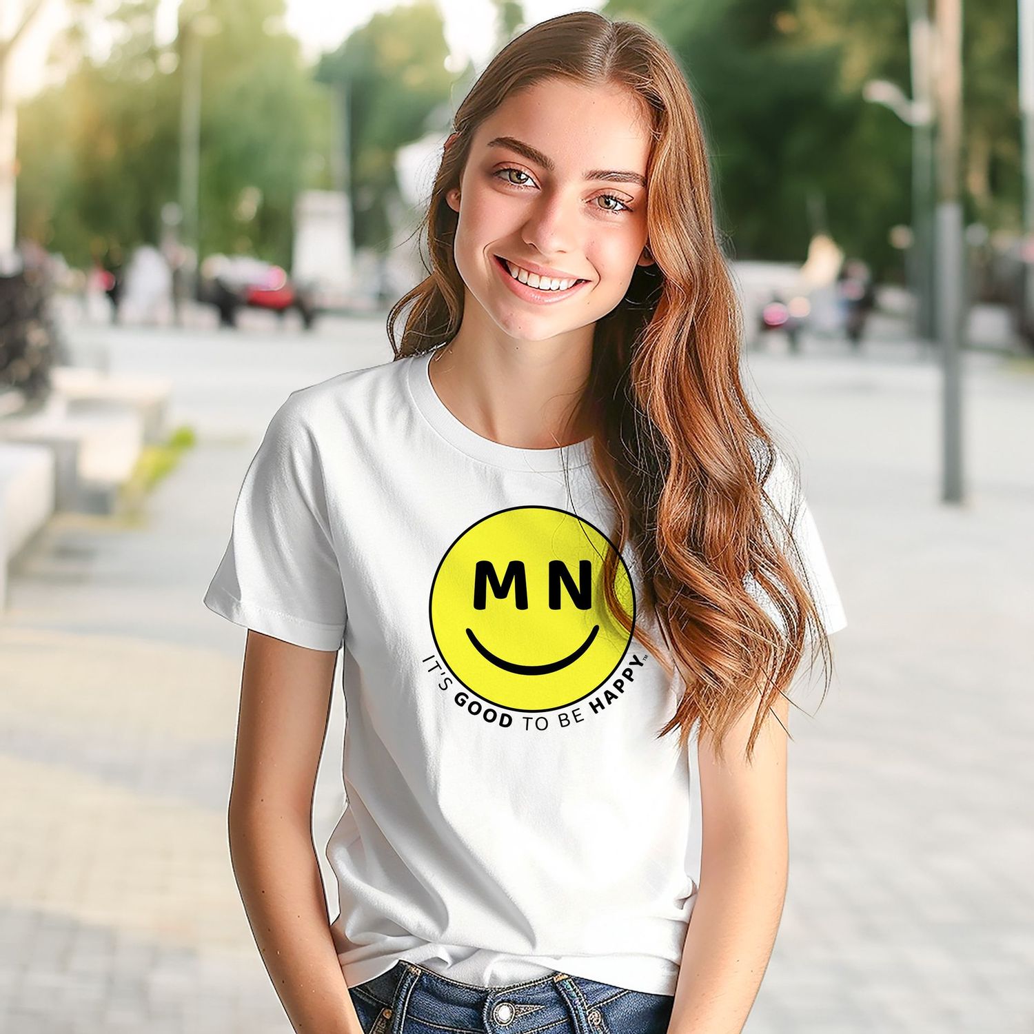 “Take-It-Easy Tee” Minnesota Happy T-Shirt