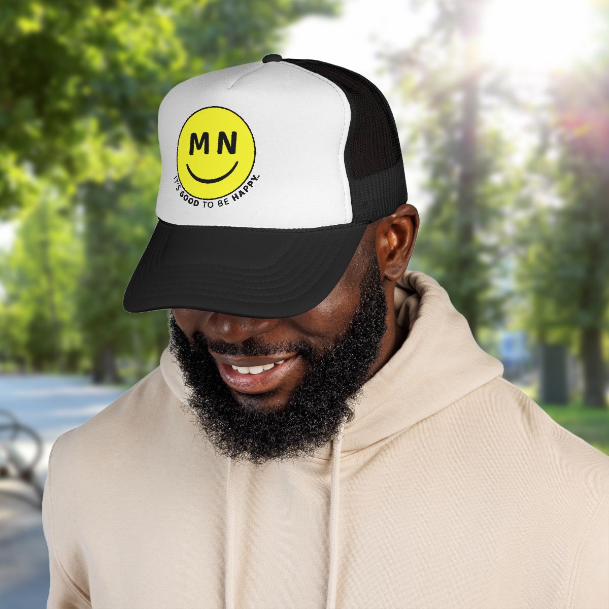 Minnesota Happy Trucker Hat
