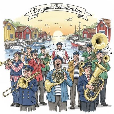 Omslag Den Gamla Bohuslänsvisan