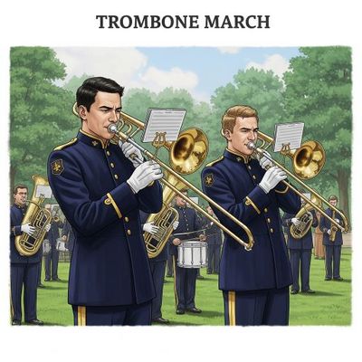 Omslag Trombon Marsch