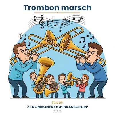 Omslag Trombon Marsch