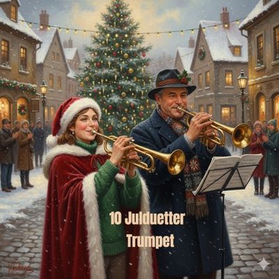 Omslag 10 Julduetter för Trumpet