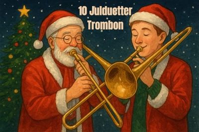 Omslag 10 Julduetter för Trombon
