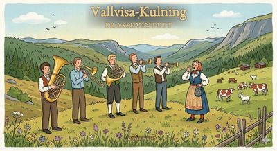 Omslag Vallvisa - Kulning