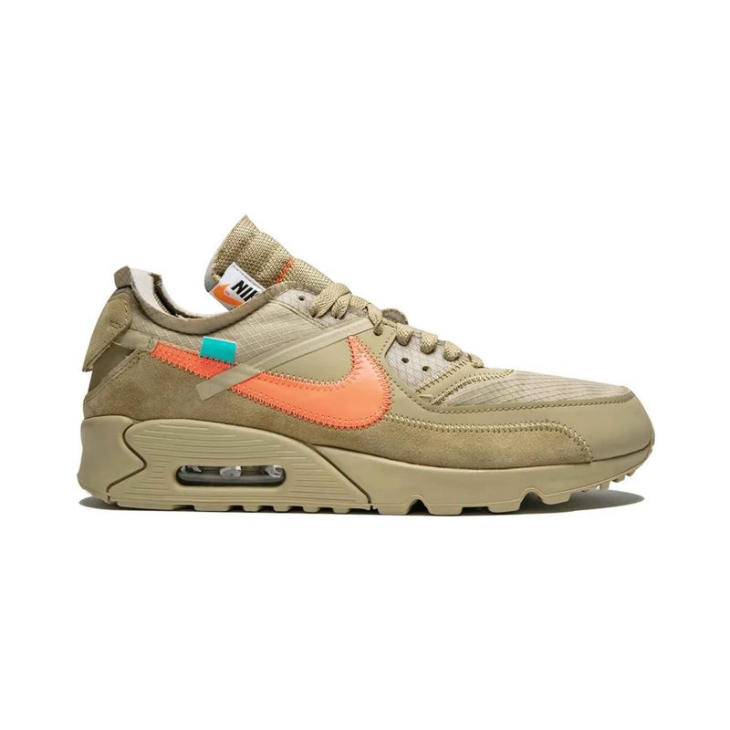Off White x Nike Air Max 90 Desert Ore Shoes Tan 8.5
