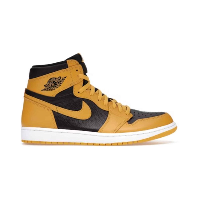 Jordan 1 Shoes Yellow/Black 9