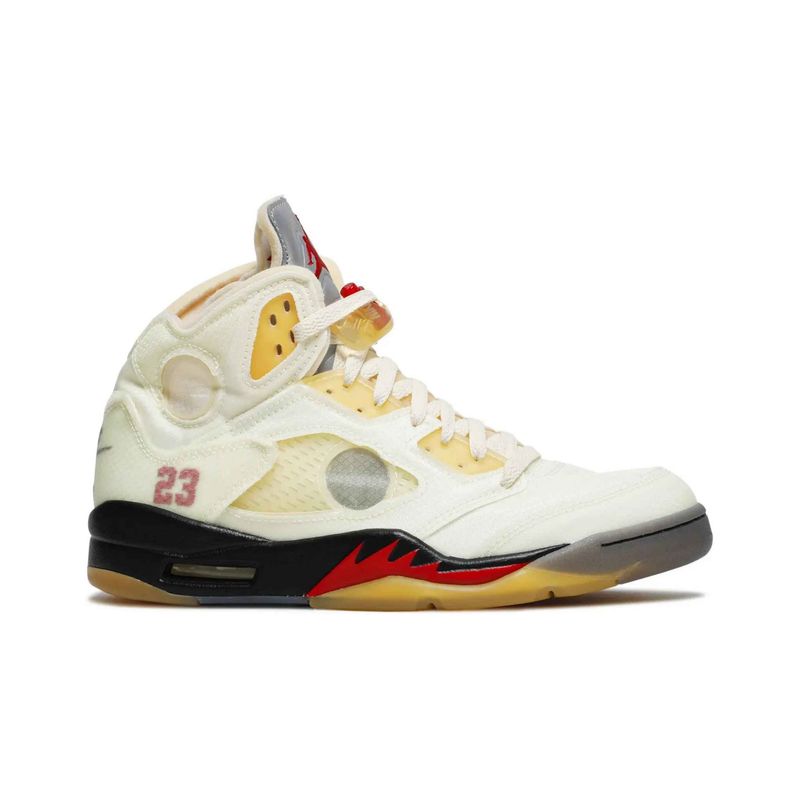 Off White x Jordan 5 Sail 8