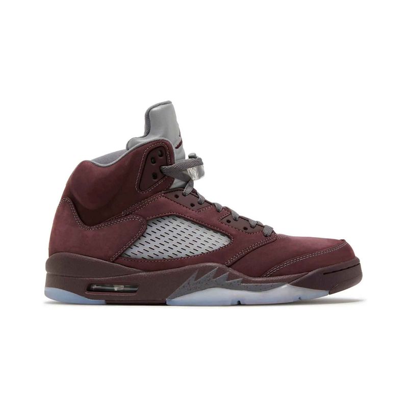 Jordan 5 Shoes Burgandy 13
