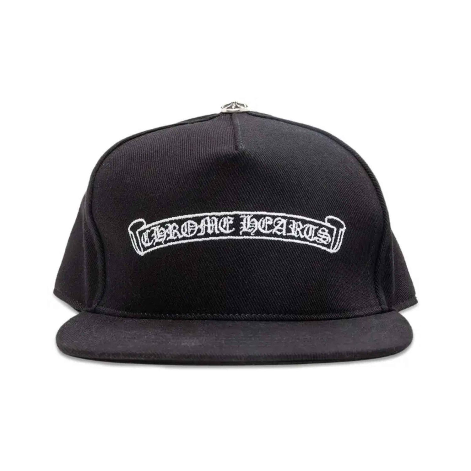 Chrome Hearts Horizontal Logo Hat Black O/S