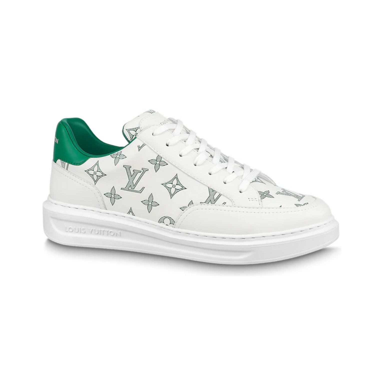 Louis Vuitton Monogram Sneaker White/Green 8