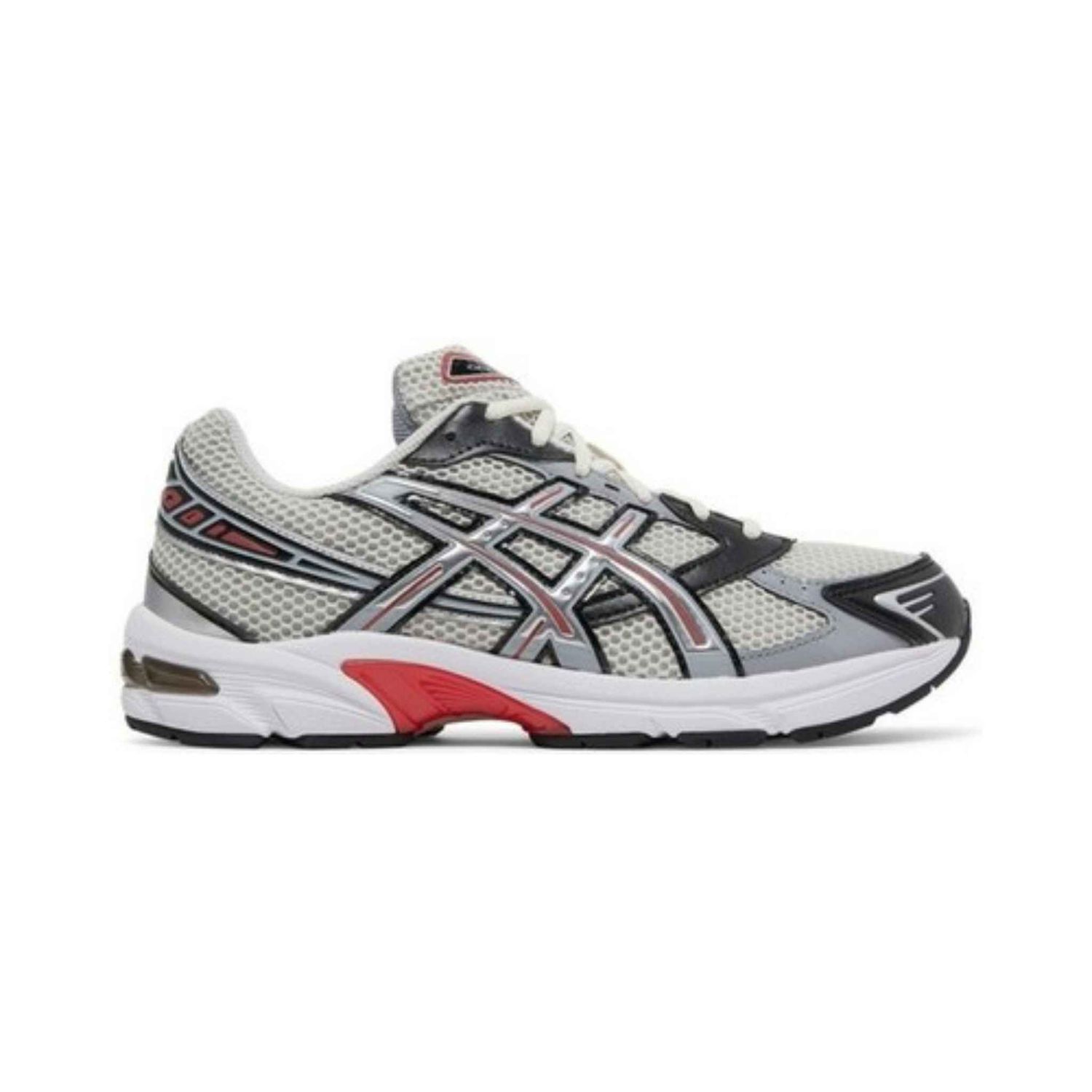 Asics Gel-1130 Smoke Grey/Pure Silver/Red Shoes 13