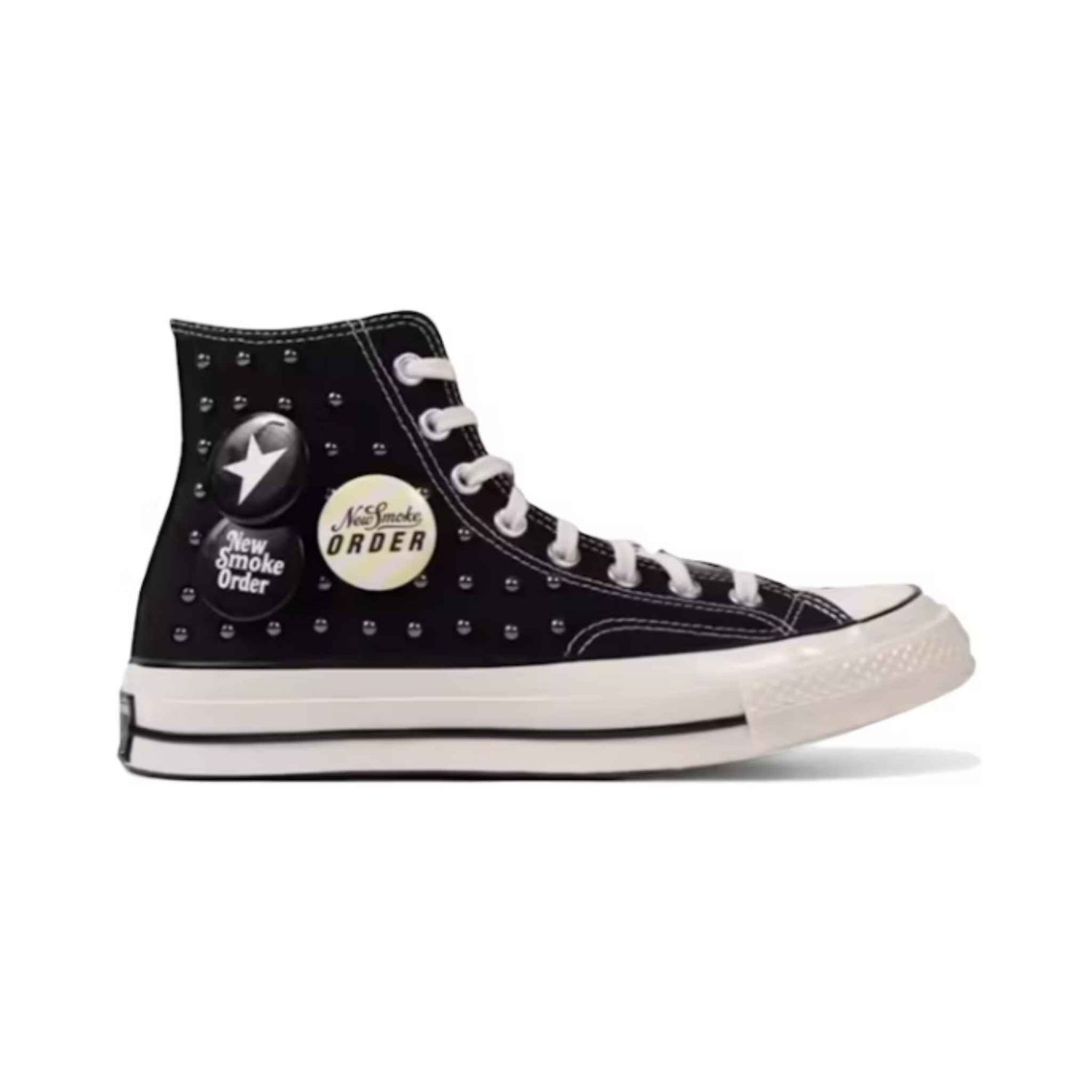 When Smoke Clears x Converse Chuck Taylor Studded Black 6
