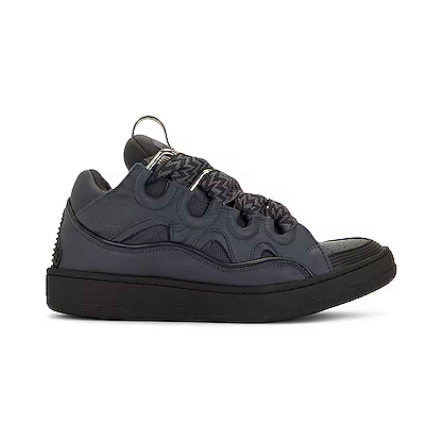 Lanvin Curb Moulee Sneaker Dark Gray 43