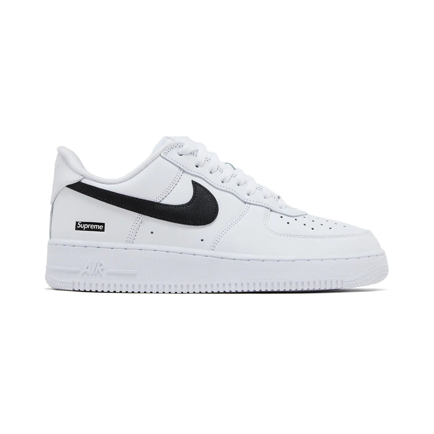 Nike Supreme x Air Force 1 Low Box Logo White/Black Shoes 9