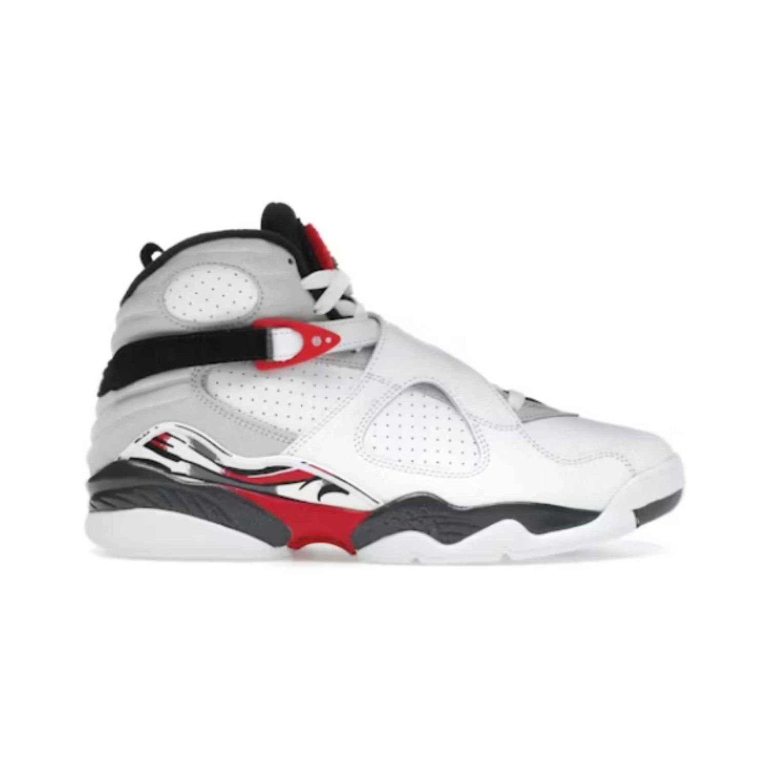 Air Jordan 8 Retro White/True Red Shoes 10