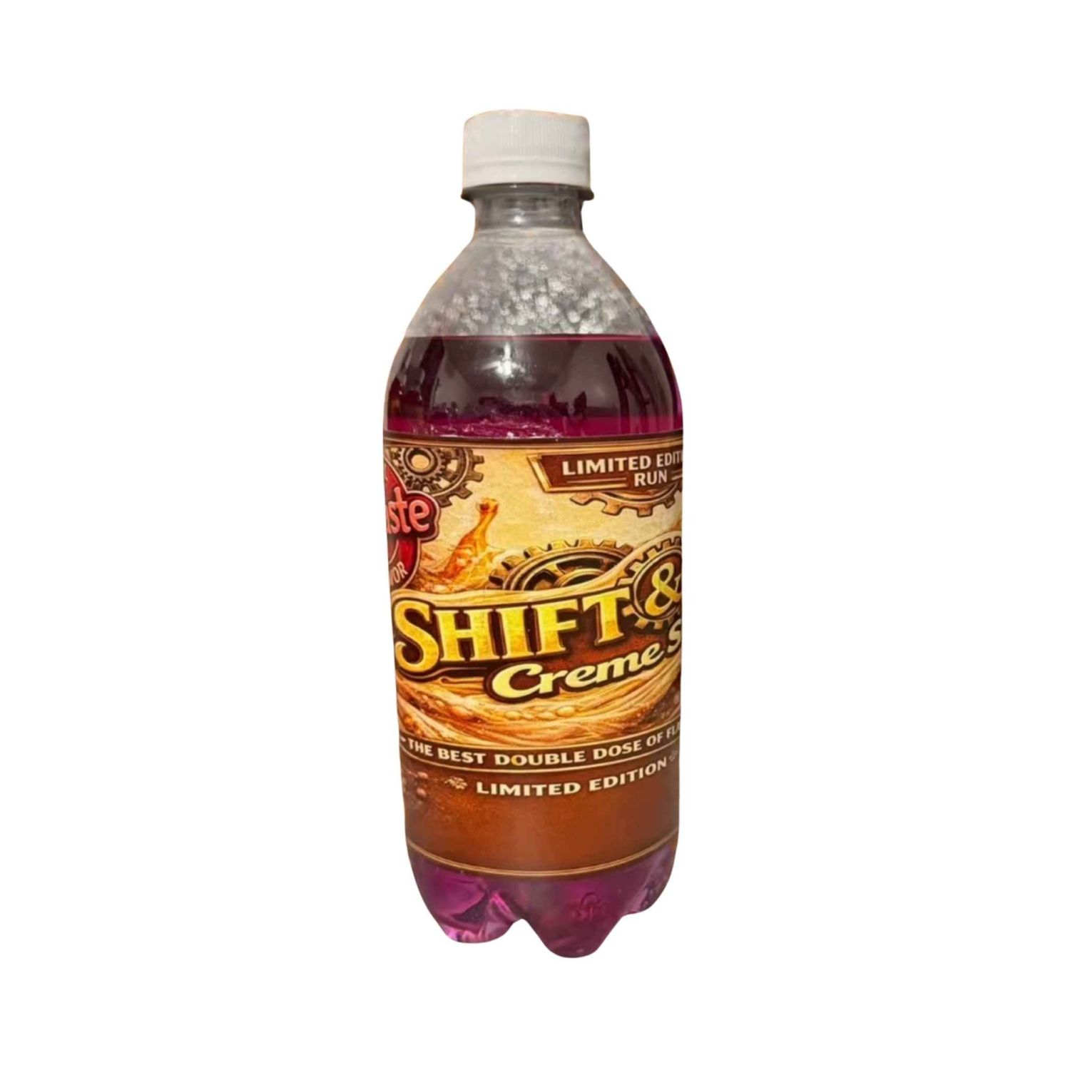Shift &amp; Que Cream Soda Pop