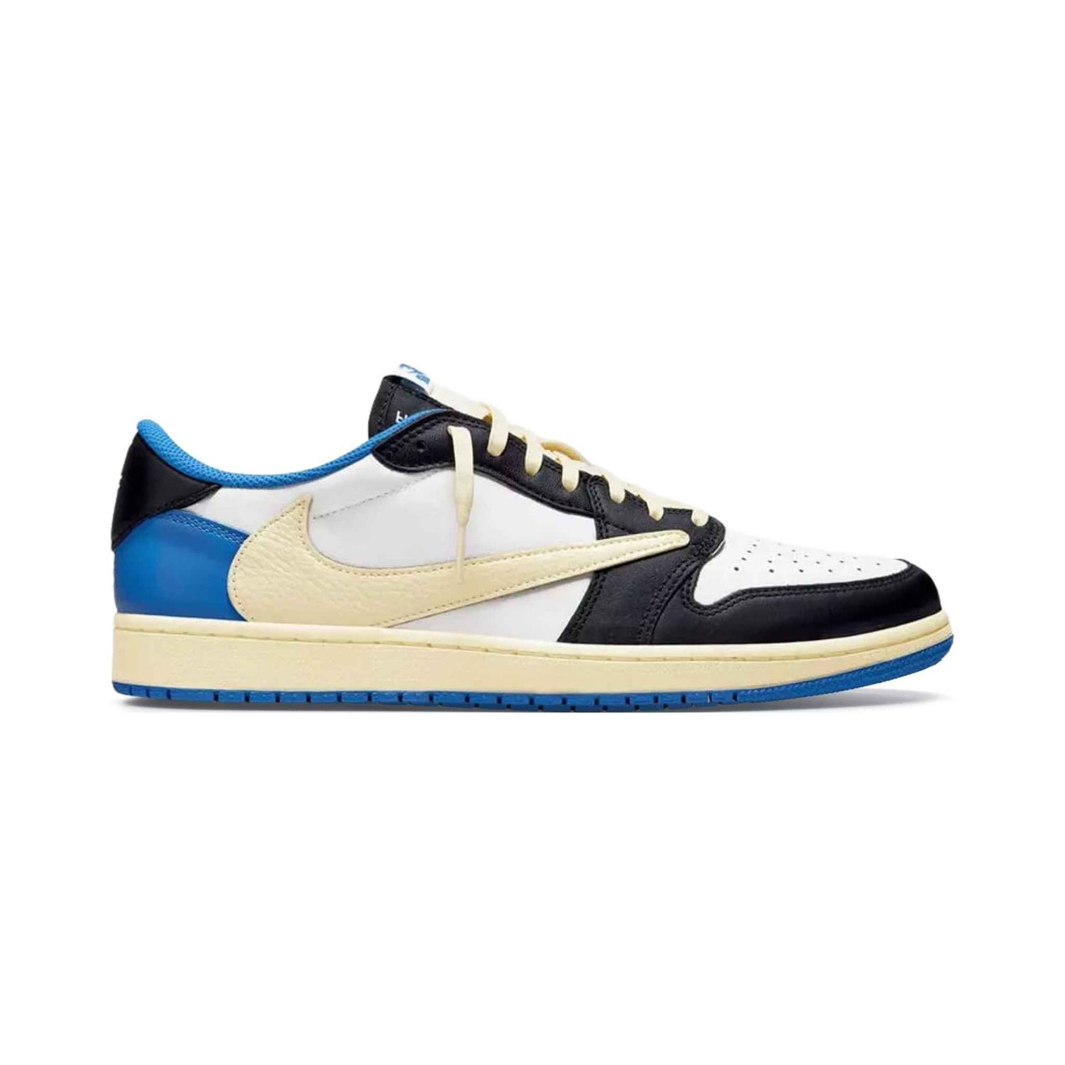 Jordan 1 Retro Low OG SP Fragment x travis Scoot Sail Military Blue Shoes 8.5