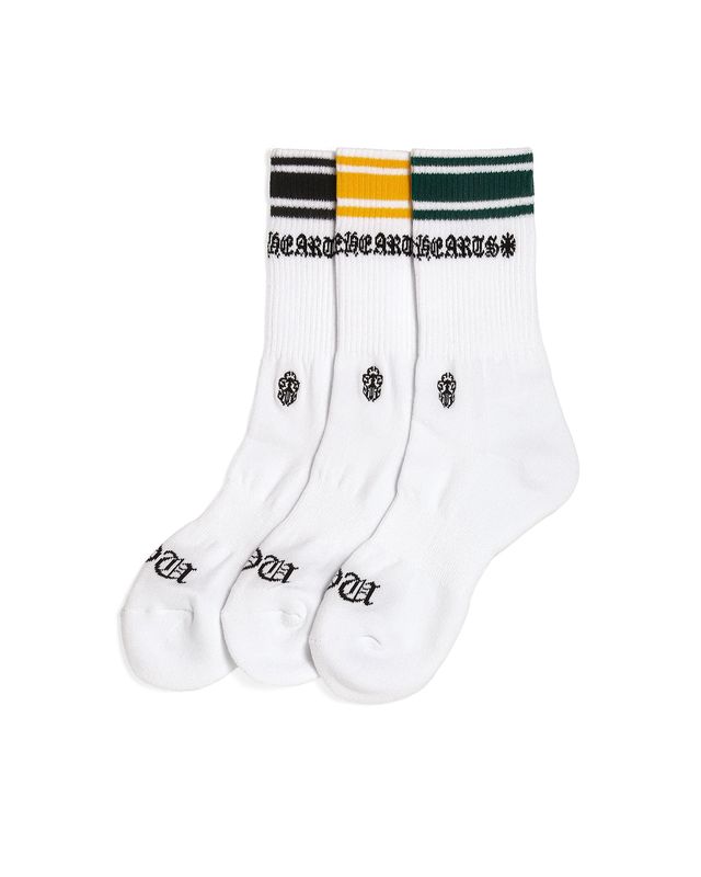 Chrome Heart Womens Sport Socks 3pack S