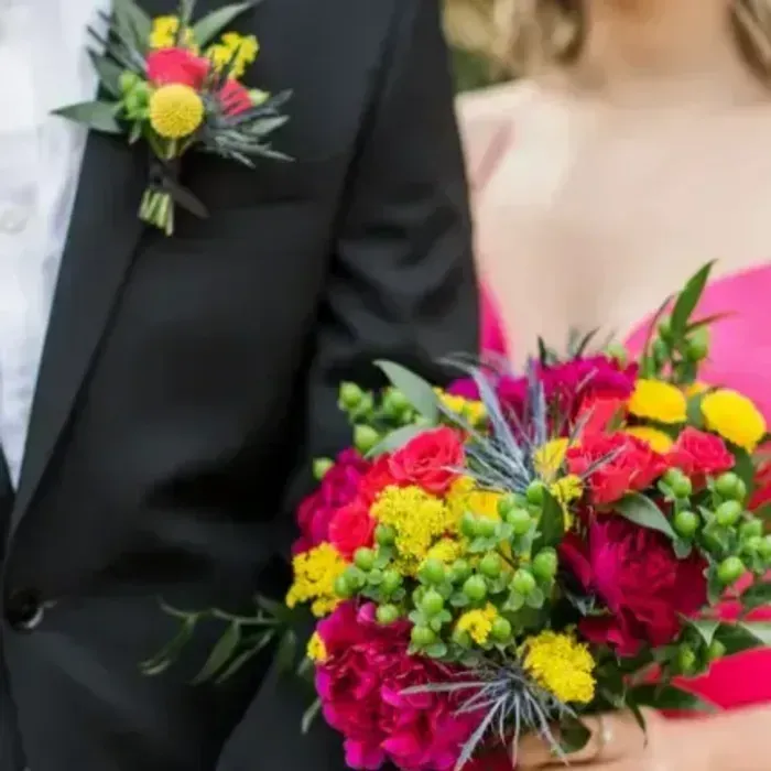 Prom Bouquet + Boutonnière
