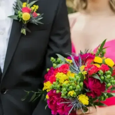 Prom Bouquet + Boutonnière Prom Bouquet + Boutonnière
