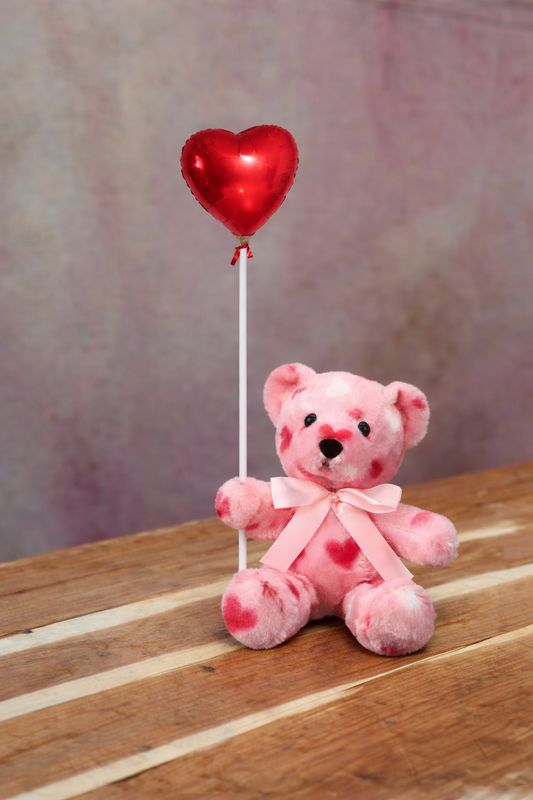 V-DAY Bear/Balloon Bundle