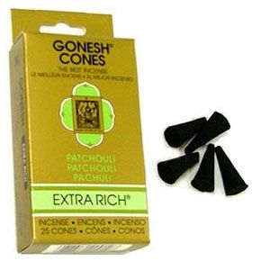 Gonesh Incense Cones - Patchouli