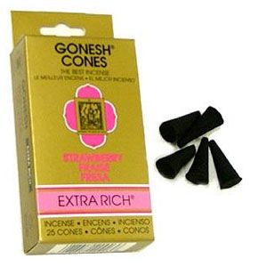 Gonesh Incense Cones - Strawberry