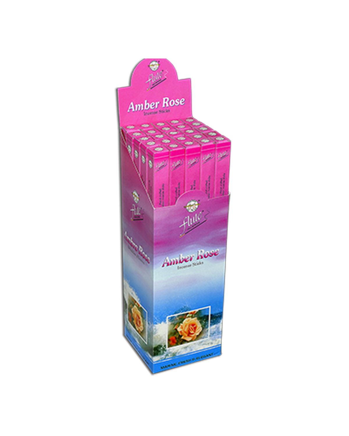 Flute Incense  8gm - Amber Rose