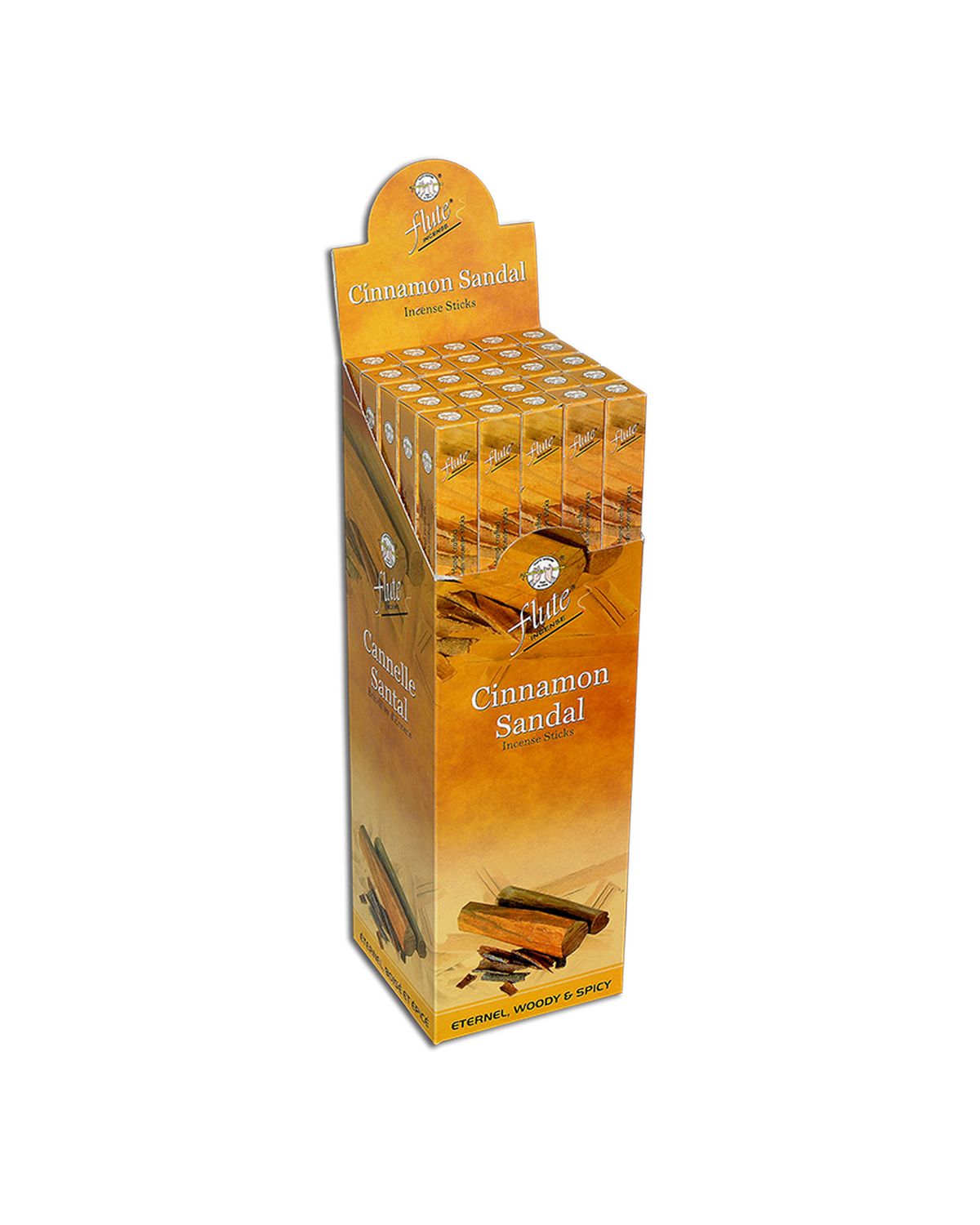 Flute Incense  8gm - Cinnamon Sandal