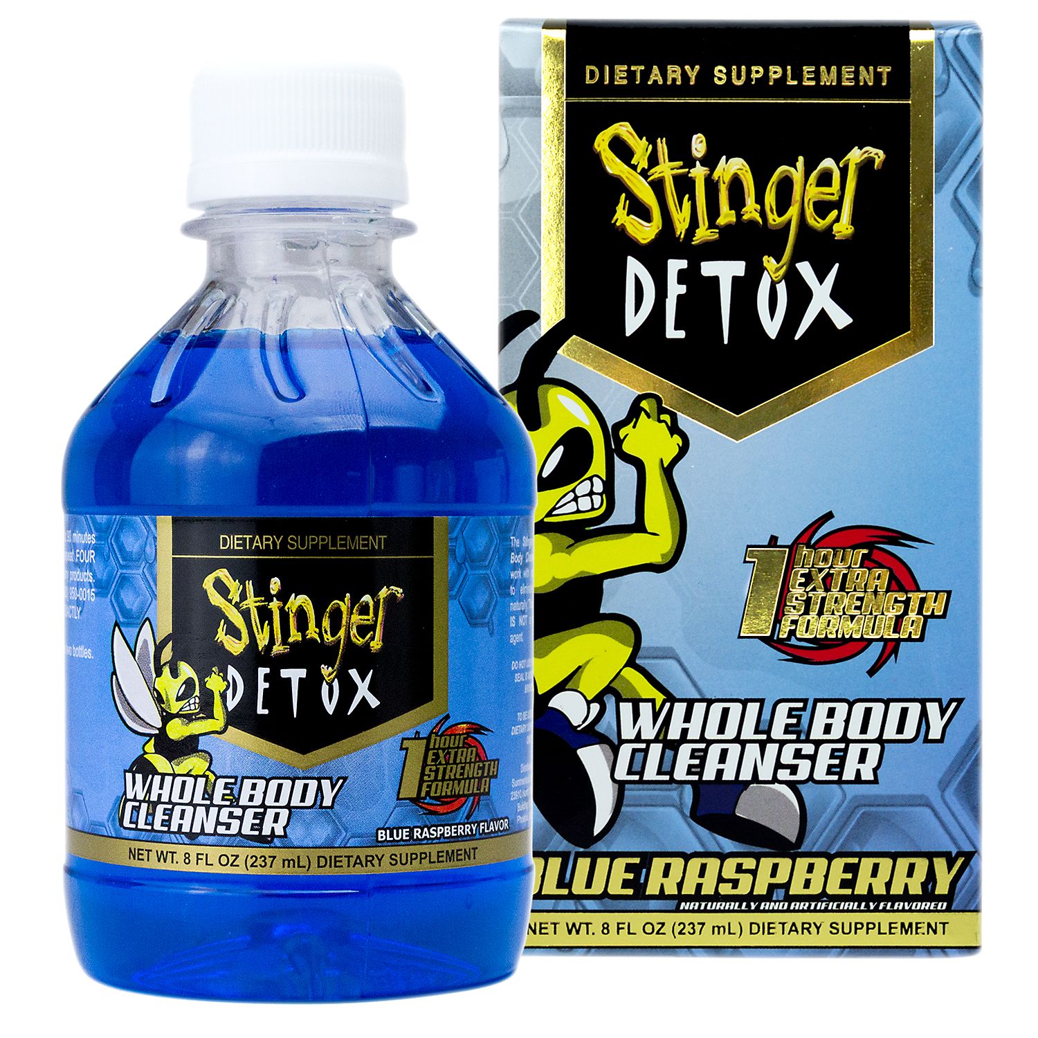 Stinger Detox - Whole Body Cleanser - Blue Raspberry