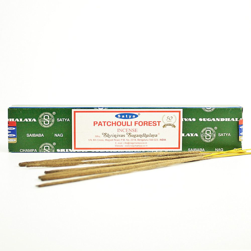 Satya Incense Sticks - Patchouli Forest 15g