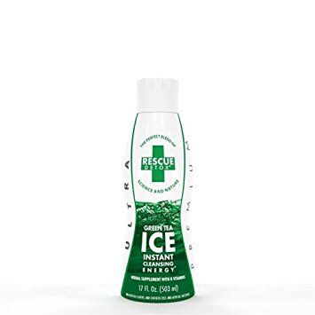 Rescue Ice Detox -, Color: Green Tea, Size: 17 oz.