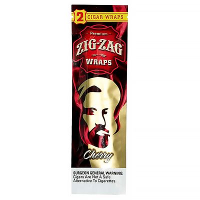 Zig Zag Wraps - Cherry