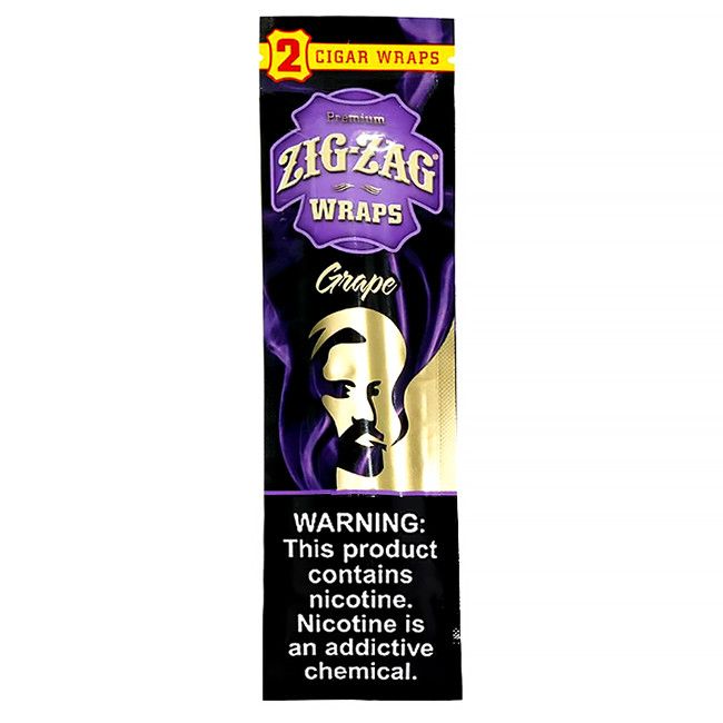 Zig Zag Wraps - Grape