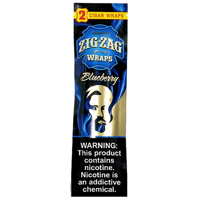 Zig Zag Wraps - Blueberry